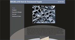 Desktop Screenshot of highlandsteellv.com